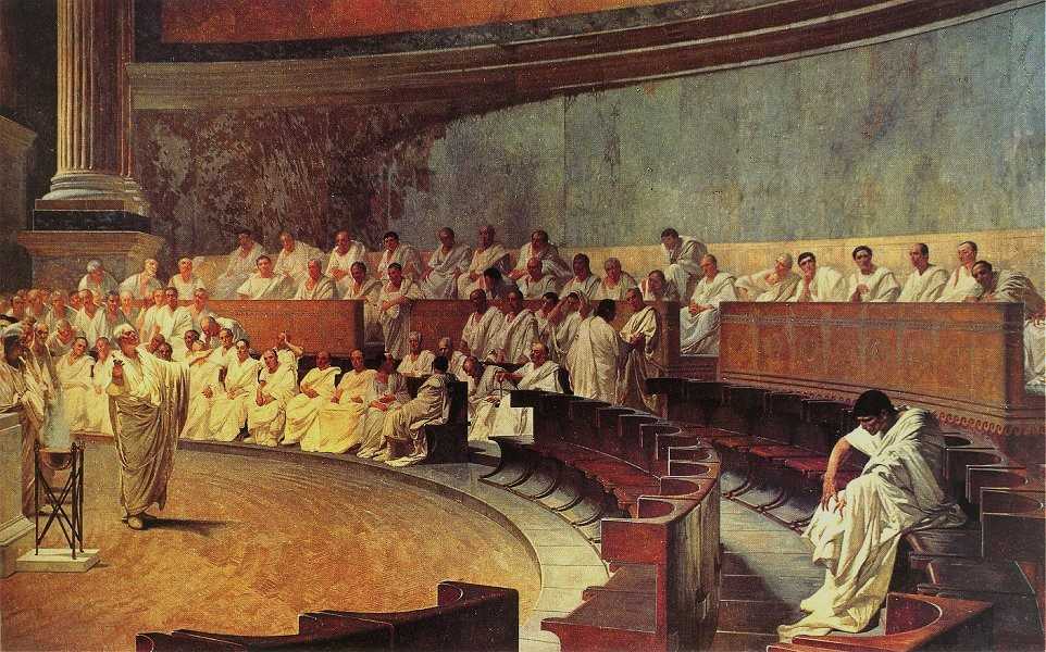 Cícero acusa Catilina
